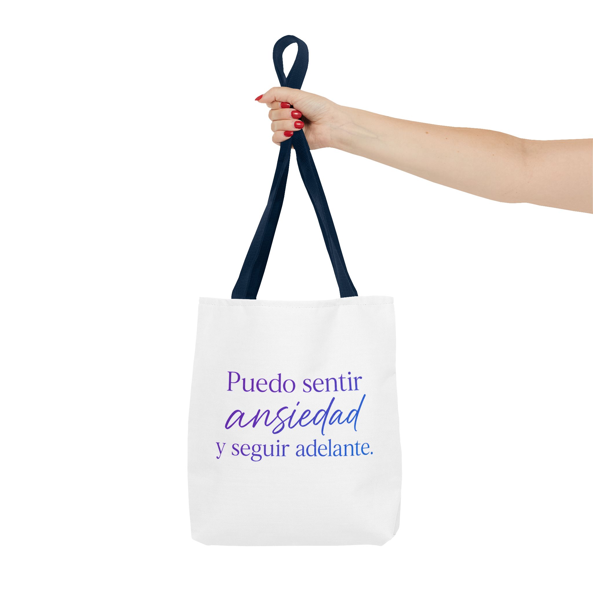 Bolso Tote Motivacional “Puedo Sentir Ansiedad y Seguir Adelante” | Reusable Tote Bag | Regalo de Bienestar y Salud Mental - Imagen 20