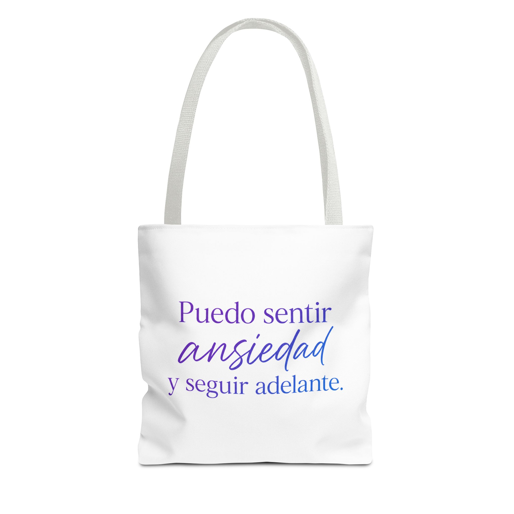 Bolso Tote Motivacional “Puedo Sentir Ansiedad y Seguir Adelante” | Reusable Tote Bag | Regalo de Bienestar y Salud Mental - Imagen 9