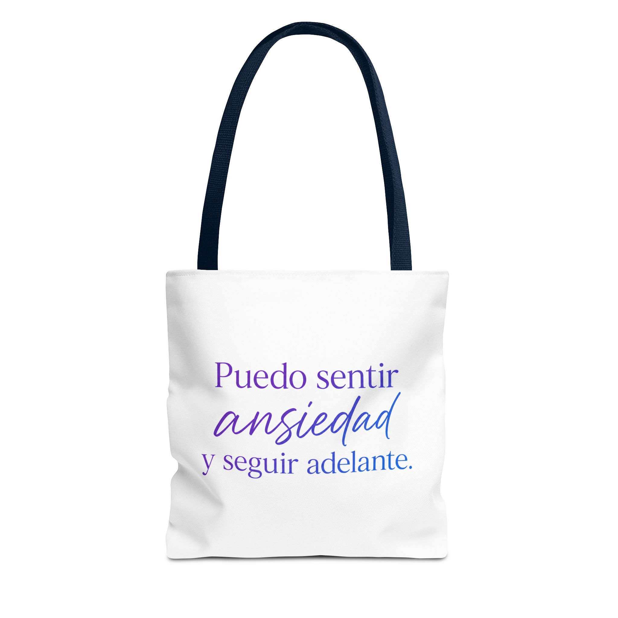 Bolso Tote Motivacional “Puedo Sentir Ansiedad y Seguir Adelante” | Reusable Tote Bag | Regalo de Bienestar y Salud Mental - Imagen 17